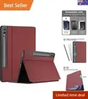 Smart Case for Galaxy Tab S9 FE+ / S9 FE Plus 12.4 Inch with S Pen Holder, Sl...