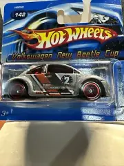 HOT WHEELS SHORT CARD VOLKSWAGEN NEW BEETLE CUP