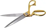 SKAB Professional Stainless Steel Heavy Duty Tailor Scissors for Fabric, Cloth Cutting Scissor with Brass Finish Handle ( 8 Inch )