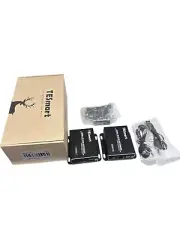 TESmart HKE12MMA10-USBK, 211119 HDMI KVM Extender (MISSING 1 POWER ADAPTER)