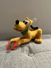 APPLAUSE PLUTO 8” DISNEY PLUSH New With ALL TAGS