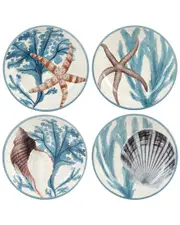 Certified International Beyond The Shore Set of 4 Soup Bowls