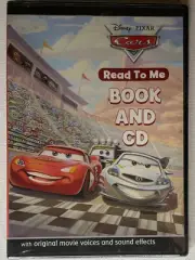 Cars Read To Me Book And CD (2010) Disney Pixar - Storytelling Music New Sealed