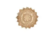Mimosa Round Decorative Jute Natural Fibre Rug