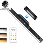 Magnetic Touch Table Lamp with Remote, 2500mAh Battery, Dimmable & Rechargeable