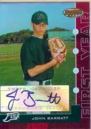 2005 Bowmans Best Autograph Rookie John Barratt tampa