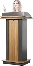 Lectern Podium Stand, Lectern Podium Stand,Lectern Podium Stand,Floor-Standing Podium, Desk, Classroom Teacher's Wooden Podium, Reception Desk, Welcome Desk, Church, Hotel,