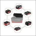 Battery Adapter For Metabo 18V Li-Ion Battery To For Bosch BAT Tools.Replace.New