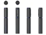 Catzon AB202 Hidden Tripod Selfie Stick Bluetooth 19.5cm Stretch Selfie Tripod For ios/Android Smartphone MeiY-Black&Blue
