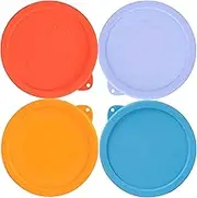 2 Cup Silicone Replacement Lids Storage Cover for Pyrex 7200-PC Glass Bowls (Container not Included) 4 Pack Microwave, Dishwasher and Freezer Safe