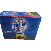 Authentic Jamaican Blue Mountain Peak Instant Coffee (24 Sachets 1 Pack)