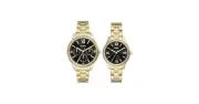 Fossil Unisex His and Hers 42mm Quartz Watch BQ2829SET