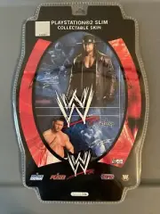 PS2 Slim Collectible WWE Skin Playstation 2 Slim Undertaker Batista Wrestling