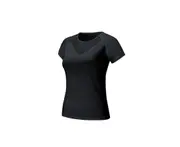Women's Active Workout Running Tshirt Short Sleeve - BLACK