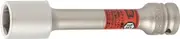 TONE 4AP-19LLN Thin Long Foil Nut Socket for Impact with Protector, 0.5 inch (12.7 mm) Insertion Angle (1/2") Red, Double Side Width 0.7 inches (19 mm)