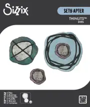Sizzix Thinlits Die Set 6PK Twisters by Seth Apter
