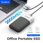 ORICO M25PRO Portable SSD 2TB 1TB 512GB USB3.2 External Solid State Drive lot