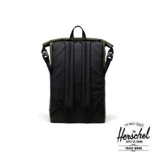 Herschel Roll Top Backpack【11194】黑 包包 豬鼻子 後背包 捲頂包 素面包