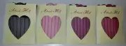 ALANNAH HILL STRIPED NET LACE TOP STAY UP STOCKINGS QUALITY DESIGNER HOSIERY