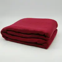 在飛比找樂天市場購物網優惠-東方航空毛毯空調毯機上專用頭等艙毯子飛機客艙毯子紅色大號無字
