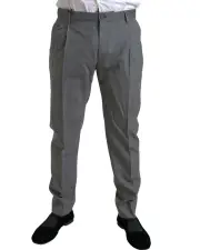 Wool Skinny Dress Pants