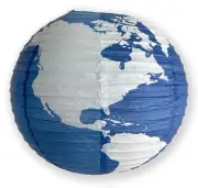 16" World Paper Lantern
