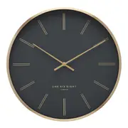 OTTO 40cm Petrol Blue Silent Wall Clock