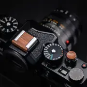For Nikon ZF Camera Shutter Button and Hot Shoe Cover Accessories Wooden