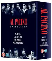 Al Pacino Collection DVD (2012) Al Pacino De Palma (DIR) cert 18 4 discs - Region 2