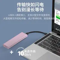 在飛比找Yahoo!奇摩拍賣優惠-藍碩固態硬碟盒子nvmem.2移動Typec外接硬碟盒免安裝