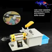 Jewelry Rock Polishing Buffer Grinder Polishing Machine Bench Lathe Polisher