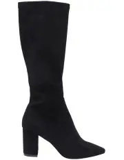 [Sandler] Kendall Black Stretch Suede Boots
