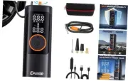 Tire Inflator Portable Air Compressor with Aluminium Alloy Body, 15000mAh PAC-1