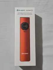 Olight Arkfeld Pro Orange CW EDC Flashlight, LED Light/UV/Green Beam, 1300 Lumen