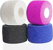 ANAMPION Weightlifting Hook Grip Tape 4 Roll 23ft/Roll Comfortable & Stretchy Athletic Thumb Tape for Weight Lifting & Cross Training Gym Workout Tape - Protect Thumb, Wrist & Finger