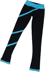 [BESPORTBLE] Pants Men's+pants Women's Pants Ladies Pants Pantalon De Cuero Para Mujer Skating Pants Men Skating Costume Long Pants Training Suits Figure Skating Suits Blue Man Set Pattern