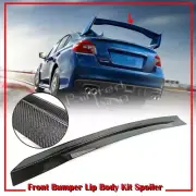 2021 Fit For SUBARU WRX STI 4th 4D Top Gurney Flap Add-On Trunk Real Carbon (for: Subaru)