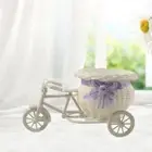 Woven Mini Bike Basket Gifts Desktop Storage Basket for Garden Decor Party