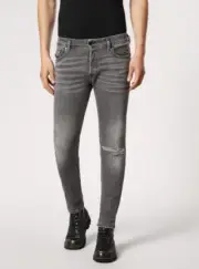 $228 Diesel Men’s Sleenker Slim Skinny Jeans 084GT Ultra Soft Denim W30 X L34