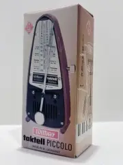 Vintage NIB Wittner Taktell Piccolo Metronome Ivory Made In West Germany