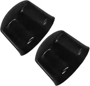 ATV Wheel Hub Cap Covers 2pcs ATV Tire Rim Caps in Rubber Go Kart Golf Cart