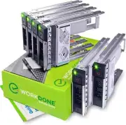 6-Pack - 3.5" Hard Drive Caddy with 2.5" HDD Adapter - Compatible for Dell Power