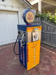 Golden Fleece Petrol Bowser Fuel Pump Petrol Gas Service Station Gasoline repro