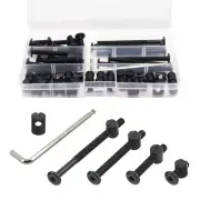 Crib Screws Hardware Replacement Kit - 28 Set Baby Bed Frame Bolts &Barrel Nuts