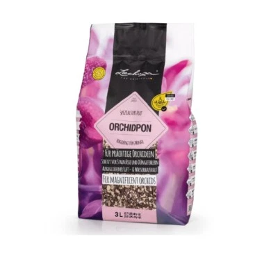 Lechuza ORCHIPON Orchid Potting Substrate 3L – Breathable Mix for Phalaenopsis &