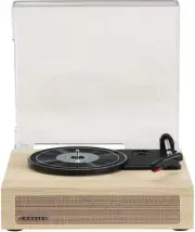 CR6042A-NA Scout 3-Speed Bluetooth Turntable with Built-in Speakers, Natural