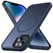 Designed for iPhone 14/13 Case, [Support Magsafe] Soft iPhone 13/14 Blue