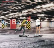 GB 1:64 Painted Figure Model ature Resin Diorama Sand Skate Board Couple