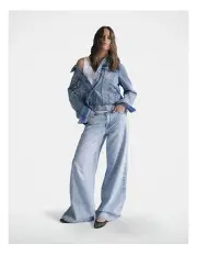 [Decjuba] Jenna Palazzo Jean in Azure Blue