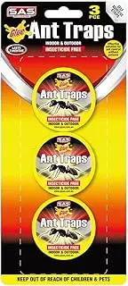 SAS Pest Control Ant Trap, Black (Pack of 3)